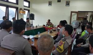 Tatap Muka Kapolres Klungkung Dengan Seluruh Personel Polsek Klungkung