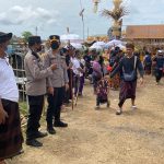 Polsek Densel Amankan Jalannya Upacara Pengabenan Massal