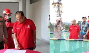 Kapolda Bali Dampingi Gubernur Bali Kunjungi Proyek Penataan Kawasan Suci Besakih