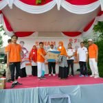 Meriahkan HUT RI Ke 77, PKS Gelar Senam Bersama