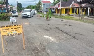 Tak Kunjung Dikerjakan, Jalan Sicincin Pariaman Makan Korban Lagi