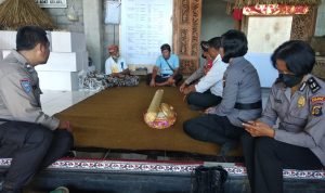 Kapolsek Klungkung Laksanakan “Menyama Braya” di Desa Gelgel