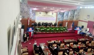 Wali kota Maulan Aklil Menghadiri Rapat Paripurna Istimewa Mendengarkan Pidato Kenegaraan Presiden RI