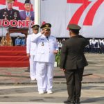 Bupati Blora Arief Rohman Jadi Irup Peringatan HUT RI ke-77 di Alun-alun Blora