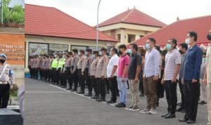 Arahan Polres Karangasem Dalam Apel Pagi