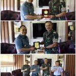 PANGDAM XIII/Merdeka Terima Kunjungan Kepala Pusat Pembinaan Mental TNI