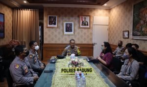 Kapolres Badung Sambut Tim Ombudsman RI Perwakilan Bali