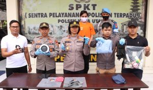 Sempat Mengelak, Polsek Kuta Utara Bekuk Rigel Sian Stirman