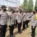 Ini Pesan Kapolres Bungo Saat Cek Kesiap Siagaan Hadapi Unras