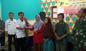 87 KPM Masyarakat Desa Pauh Tanjung Iman Terima BLT Tahap 3