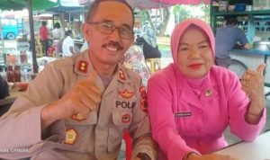 Sarapan Bersama AKBP. Salfandri, SE, MH Kasubbag Strabang Biro Rena Polda Jambi