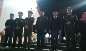 Bupati Bersama Unsur Forkopimda Upacara Renungan Suci di TMP Satria Negara