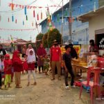 Warga Kost di Kampung Pulo kapuk RT 03 Adakan Don’tprize dan Lomba Makan Kerupuk