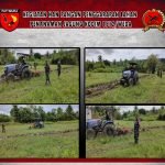 Tingkatkan Ketahangan Pangan, Kodim 1521/Weda Garap Tanah Seluas 4,2 Hektar