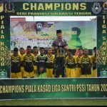 Liga Santri Piala KASAD Wilayah Sulteng Resmi Ditutup, Kesebelasan Ponpes Nurul Iman Al-Khirat Tampil Sebagai Juara