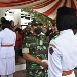 Brigjen M. Luthfie Beta Hadiri Pengukuhkan Paskibraka Provinsi Sulut