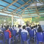 TMMD ke-114 Kodim 1312/Talaud, Beri Penyuluhan Wawasan Kebangsaan untuk Para Siswa