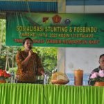 Sasaran Non Fisik TMMD Ke-114 Kodim 1312/Talaud, Gelar Sosialisasi Stunting dan Posbindu
