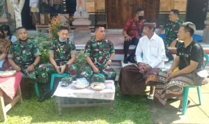 Wujud Empati, Dandim 1616/Gianyar Melayat Kerumah Anggota Yang Berduka