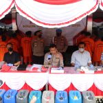 Kurang Dari 2 Minggu, Polres Metro Tangerang Kota Ungkap Kasus Judi, Narkotika, Miras Hingga Pungli 