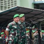Usai Penyambutan Mayjen TNI Hilman Hadi, Kodam II/Sriwijaya Gelar Apel Bersama