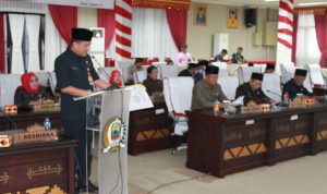 Rapat Paripurna DPRD Lampung Selatan Sampaikan Ranperda Perubahan APBD Tahun 2022