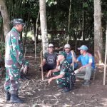 Anggota Koramil 0304/Sajira laksanakan giat Komsos Bersama Poktan