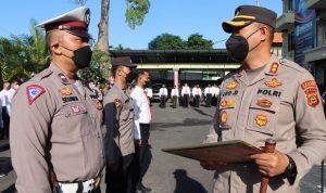 Kapolres Badung : Saya Bangga Dengan Prestasi Kerja Anggota