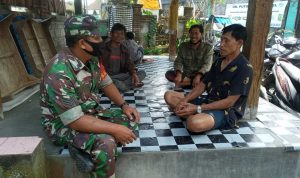 Babinsa Koramil 1616-03/Tampaksiring Lakukan Metode Komsos