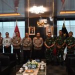 Pangdam II/Swj Silaturahmi ke Kapolda Sumsel