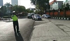 Subsatgas Rute Polres Bandara Atensi Khusus Jalur Kedatangan Delegasi EWG dan LEMM