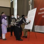 Bupati Bungo H Mashuri Ikuti Rakor Pemberantasan Korupsi Terintegrasi