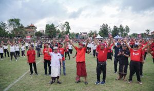 Bupati Gianyar Buka Porsenides di Desa Pejeng