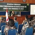 Ircham Buka Secara Resmi Kegiatan Komsos Dengan Keluarga Besar TNI
