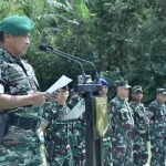 Kasdam XIII/Merdeka Tutup Lat Pratugas Yonif Raider 712/WT Wilayah Kodam XVII