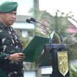 Upacara 17-an Di Makodam Dipimpin Kasdam XIII/Merdeka