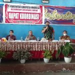 Pelda Johnny Hadiri Rapat Koordinasi Pemerintah Kecamatan Langowan Barat