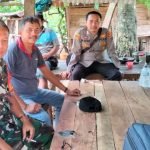 Koramil 421-03 Penengahan Mengadakan Giat Komsos di Desa Rawi