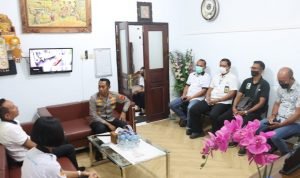 Kapolres Klungkung Sambangi Kantor BPN Kabupaten Klungkung