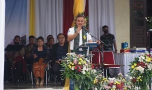 Dandim 1302 Dampingi Pangdam XIII/Merdeka Hadiri Dies Natalis ke-43