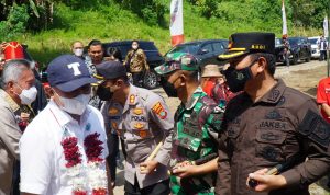Dandim 1302/Minahasa Saksikan Peletakan Batu Pembangunan Major Project Fjactory Shering