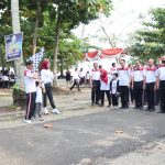 Healing Anggota Polres Lampung Selatan di Pantai Semukuk 