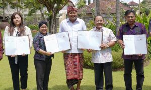Bupati Mahayastra Gandeng 4 Perusahaan, Wujudkan Gianyar Zero Waste