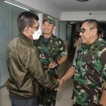 Sambut Deputi IV Bidang Koorhanneg Polhukam di Bandara, Irdam XIII/Merdeka