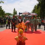 Kunker ke Muara Enim, Pangdam II/Swj Kunjungi Markas Batalyon Kavaleri 5/DPC