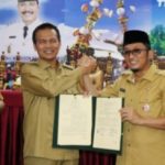 Tandatangani MoU Kerjasama, Tiga Daerah di Sumbar Sepakat Bangun Kota Metropolitan PALAPA