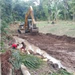 Guna Mempermudah Askes Jalan Pangan Desa Palembapang Membuka Badan Jalan