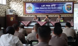 Polres Lampung Selatan Gelar Operasi Zebra Krakatau 2022 Selama 14 Hari