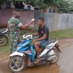 Memutus Mata Rantai Covid 19, Koramil Gebe Laksanakan Kegiatan Prokes