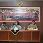 Giat Monitoring dan Asistensi dari Korbinmas Baharkam Polri di Polres Minahasa